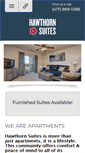 Mobile Screenshot of hawthornsuitesapartments.com